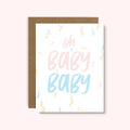 Oh Baby Baby card