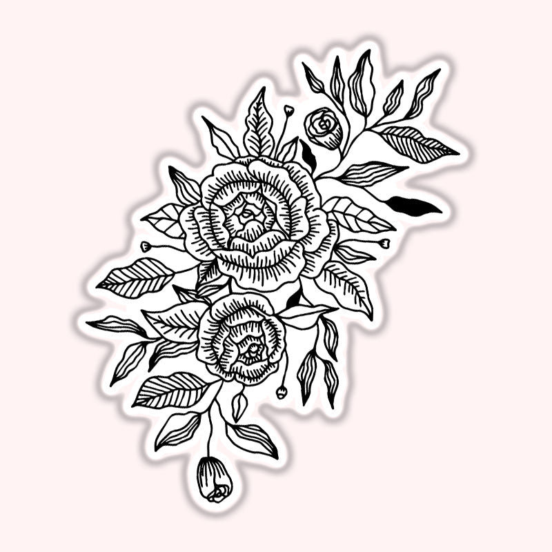 Transparent Peonies
