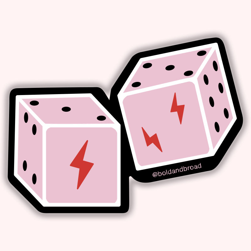 Bet Dice (Pink)