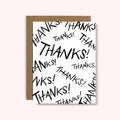 THANKS! card